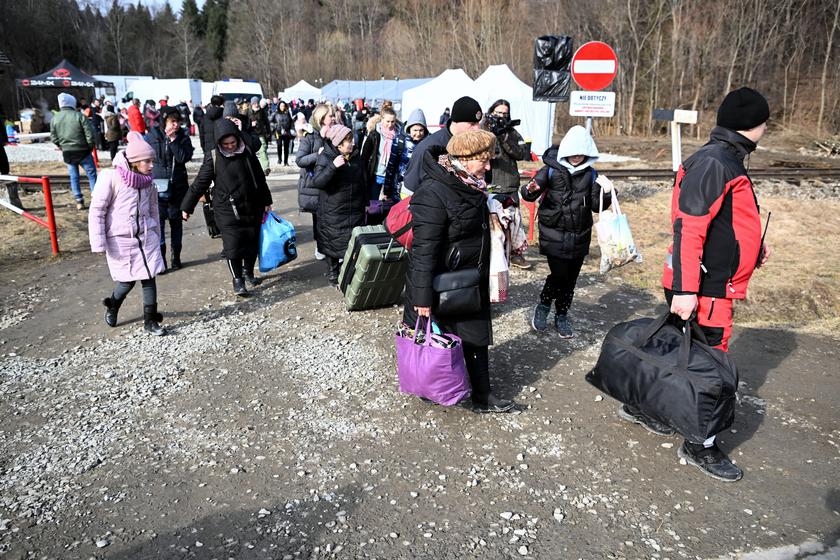Ponad 672 tysiące uchodźców z Ukrainy przekroczyło polską granicę