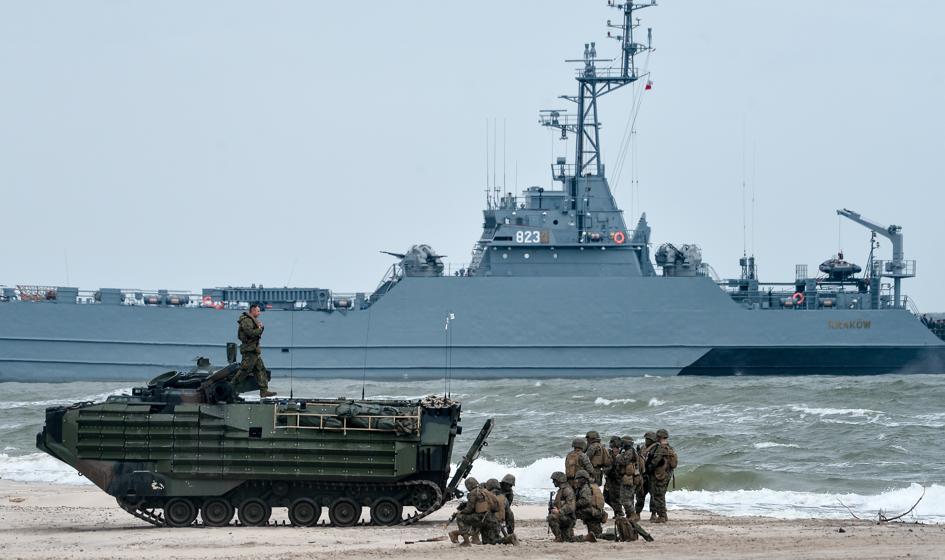 NATO płynie na Bałtyk. Marynarka wojenna sojuszu będzie ćwiczyła m.in. na polskim wybrzeżu