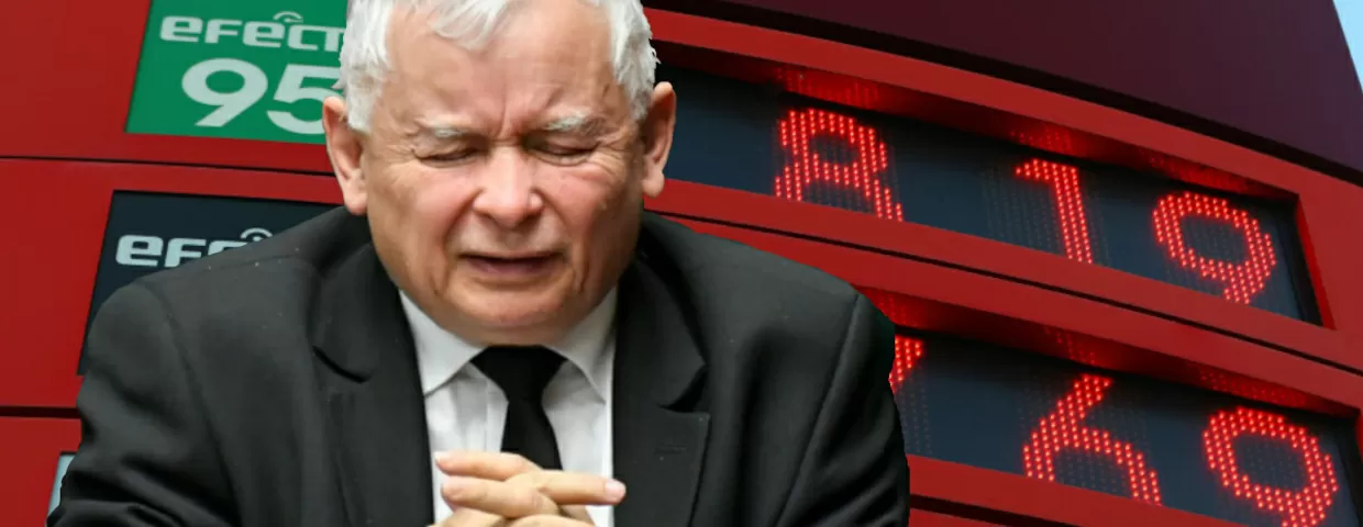 Kaczyński przerażony cenami benzyny. Ostro atakuje premiera