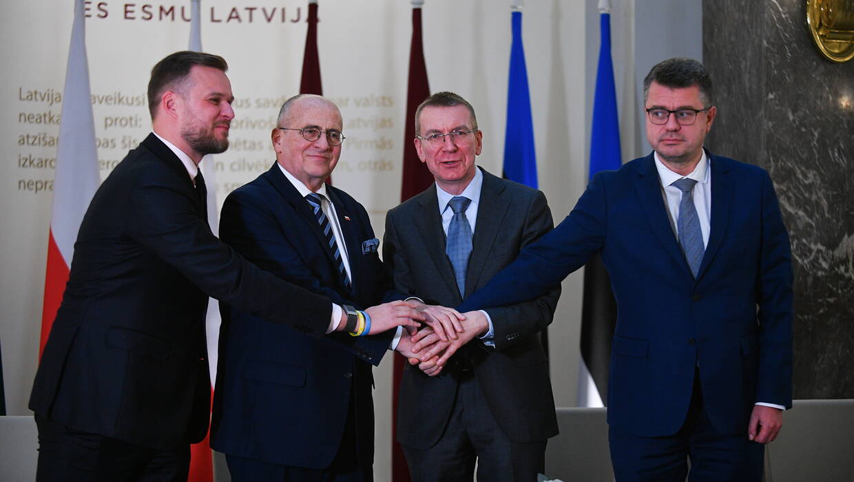 Jeden głos Polski, Litwy, Łotwy i Estonii! Podpisano wspólną deklarację. Rau: Musimy połączyć siły tak, jak zrobiliśmy to w 2008 roku