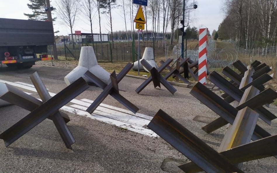 Polska stawia dodatkowe zapory na granicy z Rosją i Białorusią