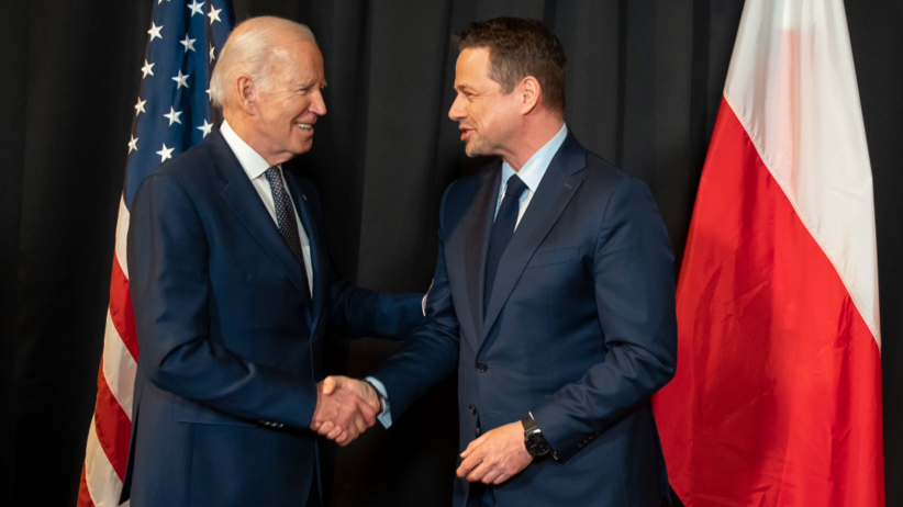 Nieoczekiwany punkt wizyty prezydenta USA. Biden spotkał się z Tuskiem i Trzaskowskim
