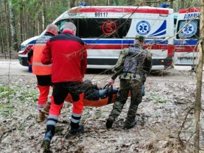 Cudzoziemka w ciężkim stanie znaleziona przy granicy. SG ujawniła szczegóły