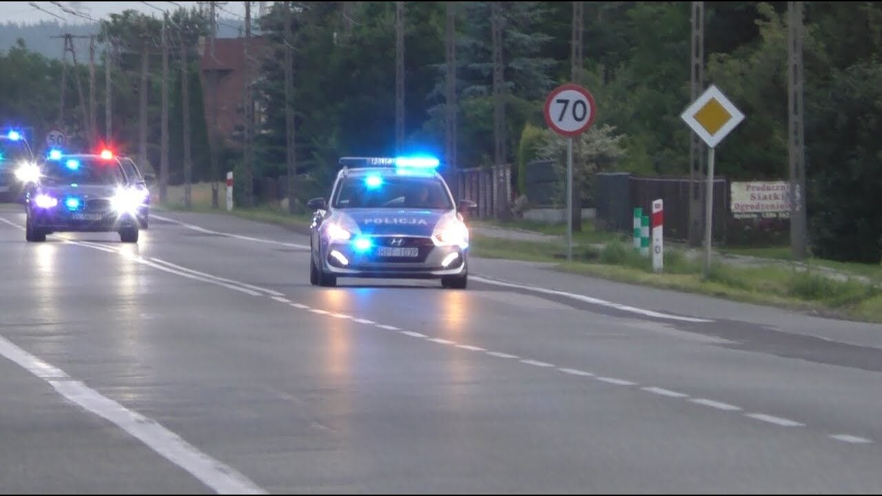 Burza wokół przejazdu kolumny rządowej. Policja stawia sprawę jasno: kłamstwa