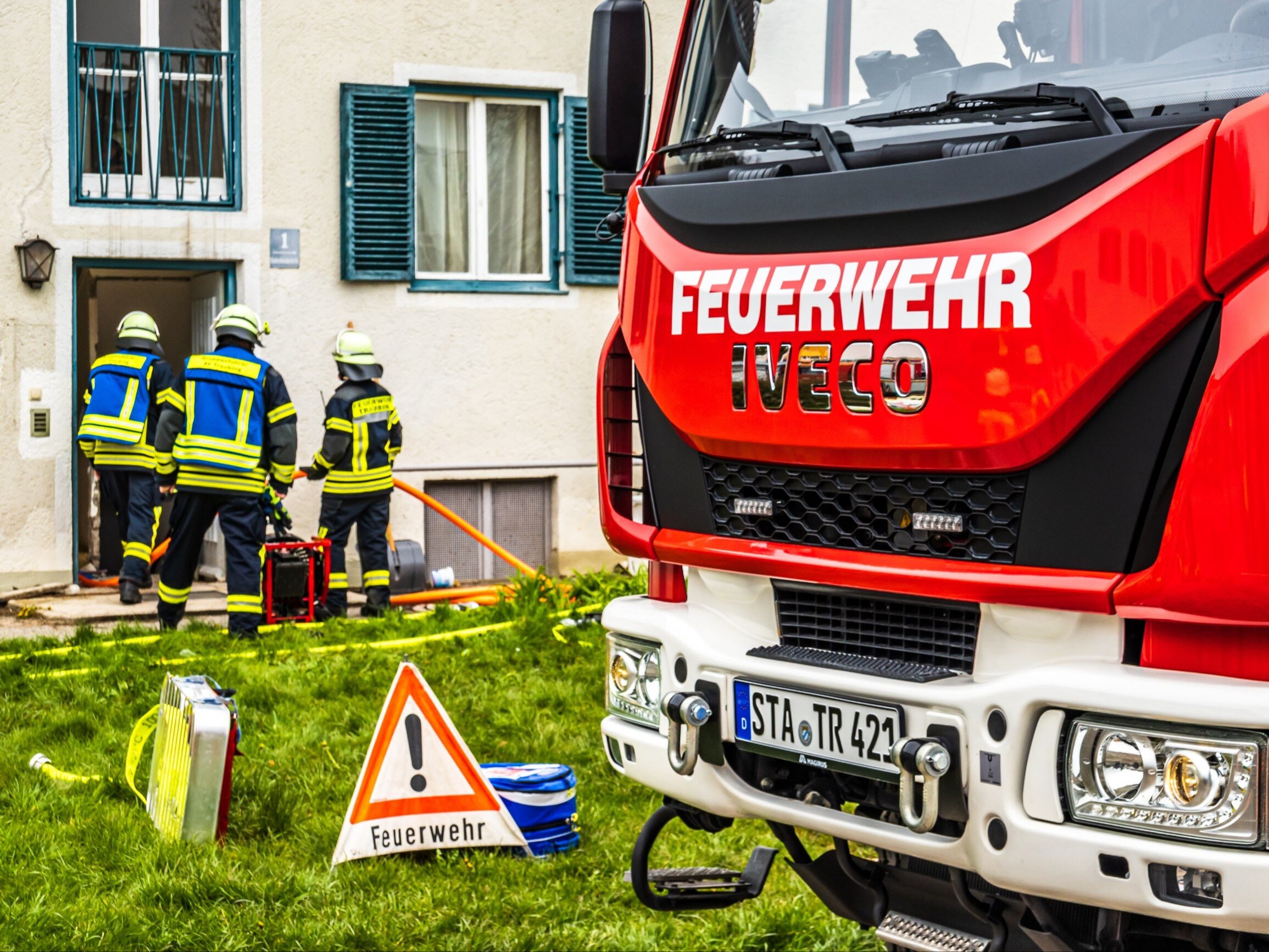 Pożar w ośrodku dla uchodźców w Apoldzie. Zginął 9-latek z Ukrainy