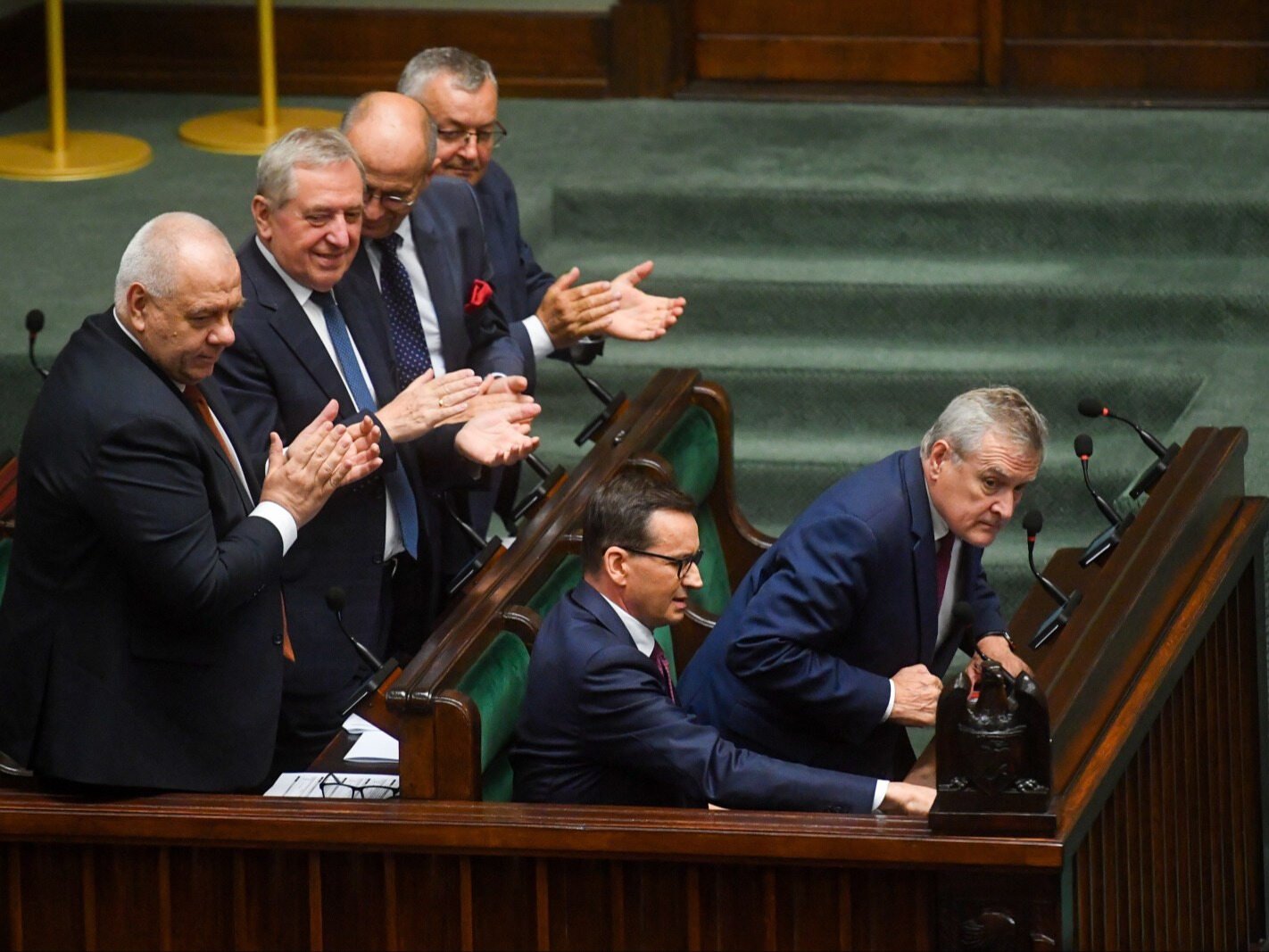 Awantura podczas wystąpienia Morawieckiego w Sejmie. „Nie tańczcie tak, jak wam zagrają w Berlinie”