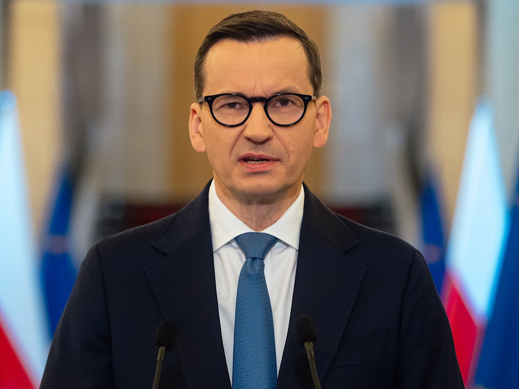 Polscy lekarze zbadają byłego prezydenta Gruzji. Morawiecki: Nie zostawiamy przyjaciół w potrzebie