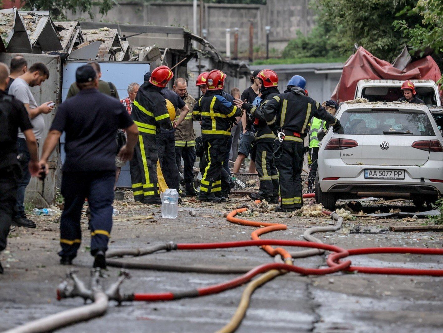 Największy atak na Kijów od początku wiosny. Są zabici i ranni