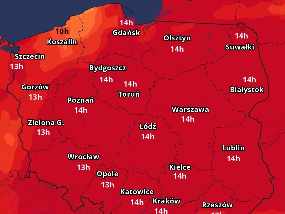 Padł rekord ciepła w Polsce. IMGW podało szczegóły