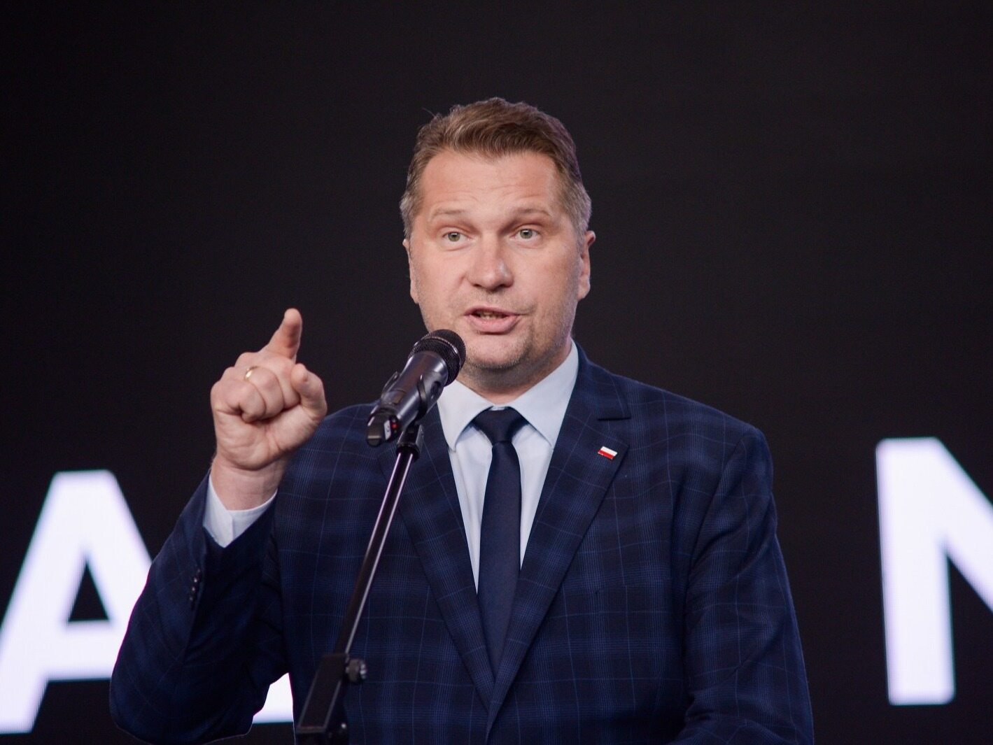 Czarnek pouczał dziennikarkę TVN24. „Gdybym zaczął na panią pluć...”