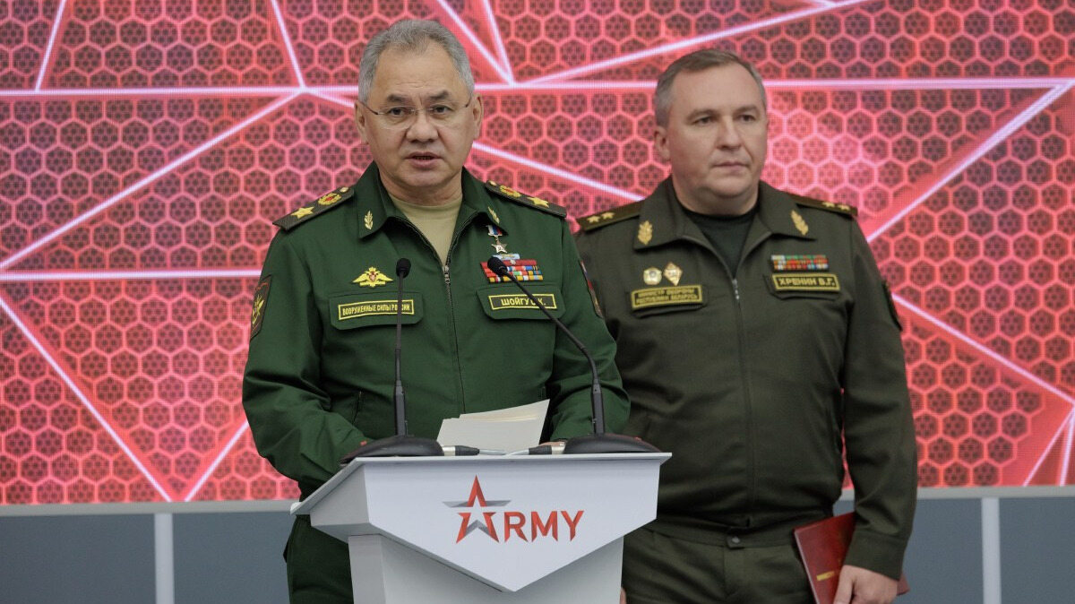 Rosja odwołała ćwiczenia wojskowe. Siergiej Szojgu ujawnił powód
