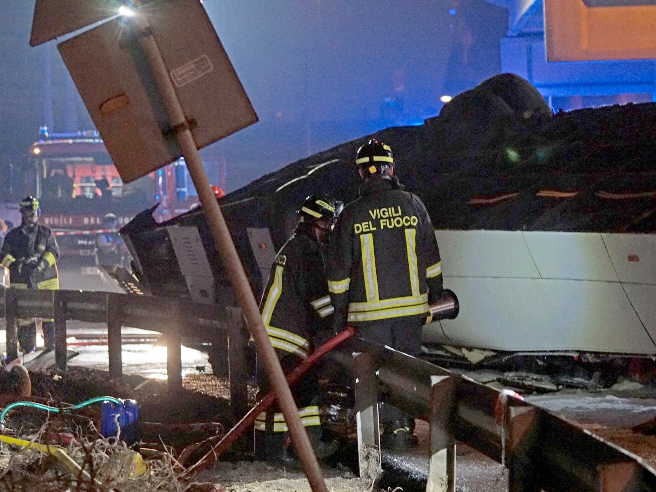 Wypadek autobusu w Wenecji. Wśród 21 ofiar turyści z kilku krajów