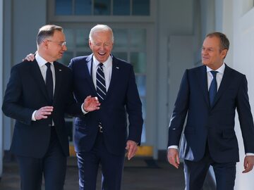 Andrzej Duda i Donald Tusk w USA. „Erupcja dojrzałości. Cieszmy się, póki możemy”