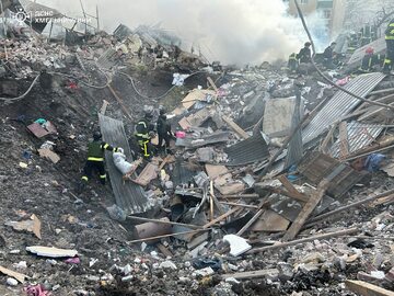 Charków bez prądu po zmasowanym ataku Rosji. W Ukrainie zginęło co najmniej 5 osób