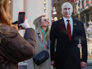 Tak Ukraińcy „świętują” reelekcję Putina. „Miało być święto reżimu, jest koszmarna farsa”