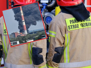 Gigantyczny pożar w Rzeszowie. Kłęby czarnego dymu nad miastem