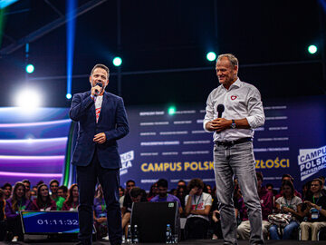 Stanowcza deklaracja Tuska na Campusie Polska. „Przyjmuję krytykę, ale zdania nie zmienię” Stanowcza deklaracja Tuska na Campusie Polska. „Przyjmuję krytykę, ale zdania nie zmienię”