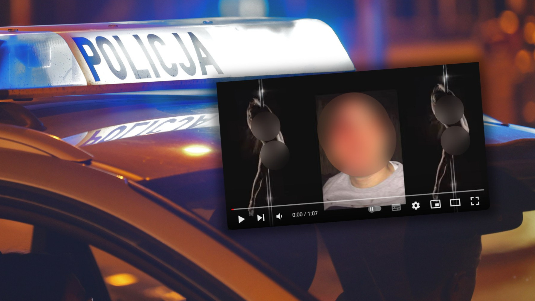 Dotarli do starego nagrania Łukasza Ż. Rapował, że „ma w głowie terror”