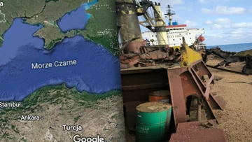 Rosjanie ostrzelali cywilny statek. Zełenski: Atak poza Ukrainą Rosjanie ostrzelali cywilny statek. Zełenski: Atak poza Ukrainą