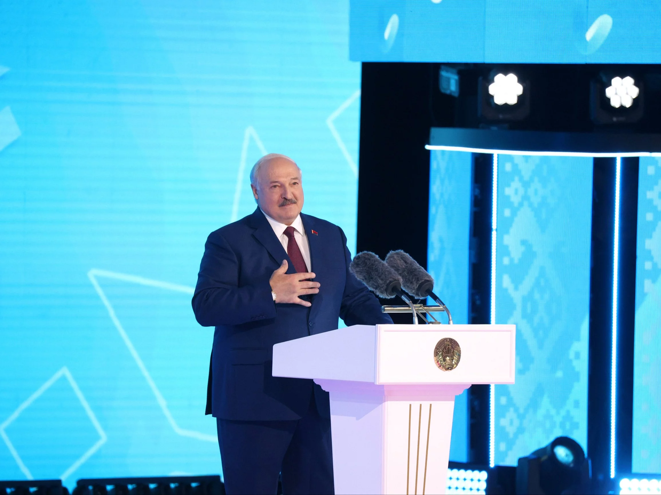 Łukaszenka nazwał Polskę „hieną Europy”. Łatuszka: Czas, by poniósł odpowiedzialność Łukaszenka nazwał Polskę „hieną Europy”. Łatuszka: Czas, by poniósł odpowiedzialność