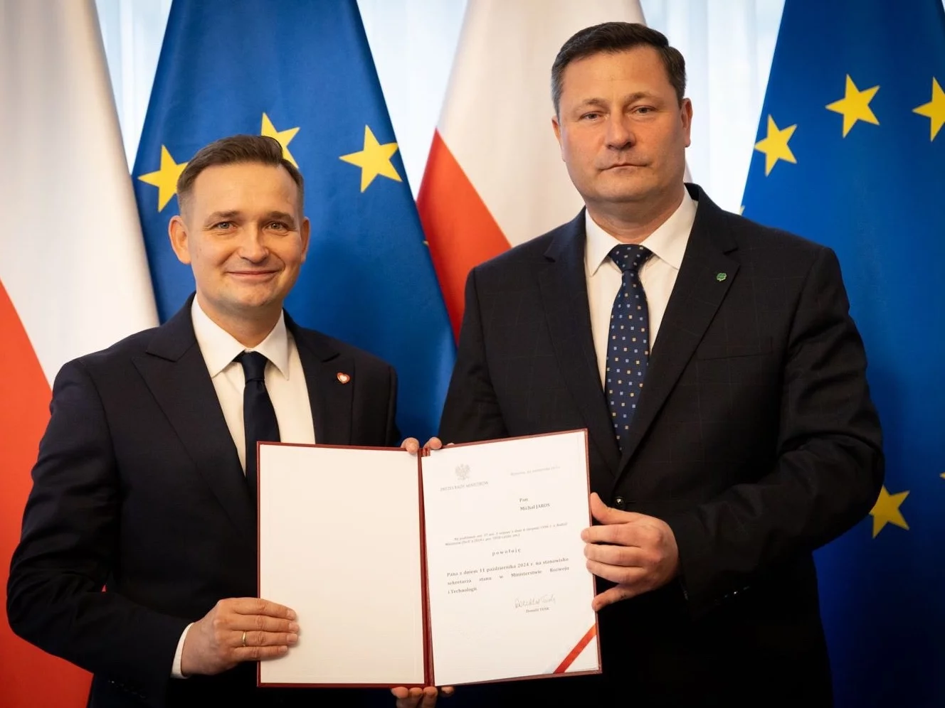 Zmiany w rządzie Donalda Tuska. Jest nowy wiceminister. „Cele są ambitne!" Zmiany w rządzie Donalda Tuska. Jest nowy wiceminister. „Cele są ambitne!"
