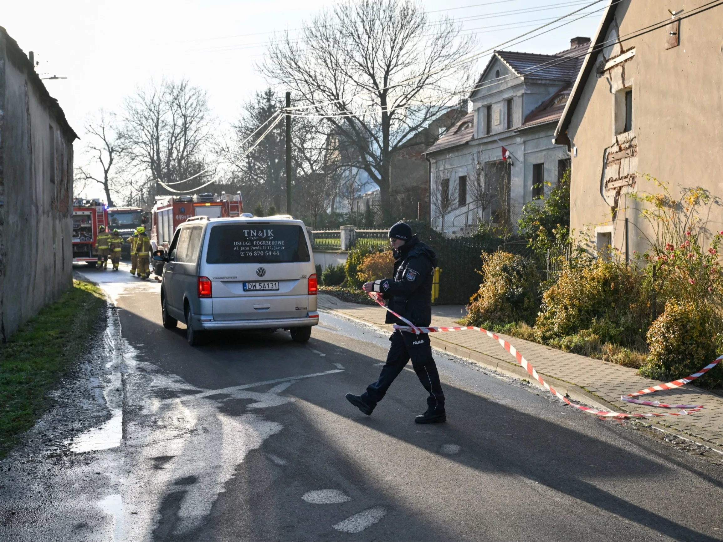 Antyterroryści zakończyli akcję w Skale. „Mamy ciało”