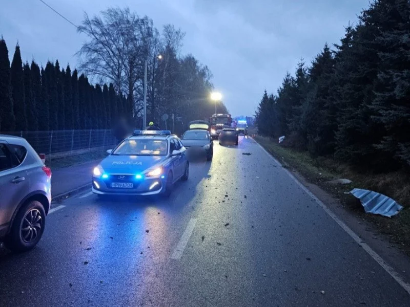 Makabryczny wypadek na Pomorzu. 30-latka potrącona przez dwa auta
