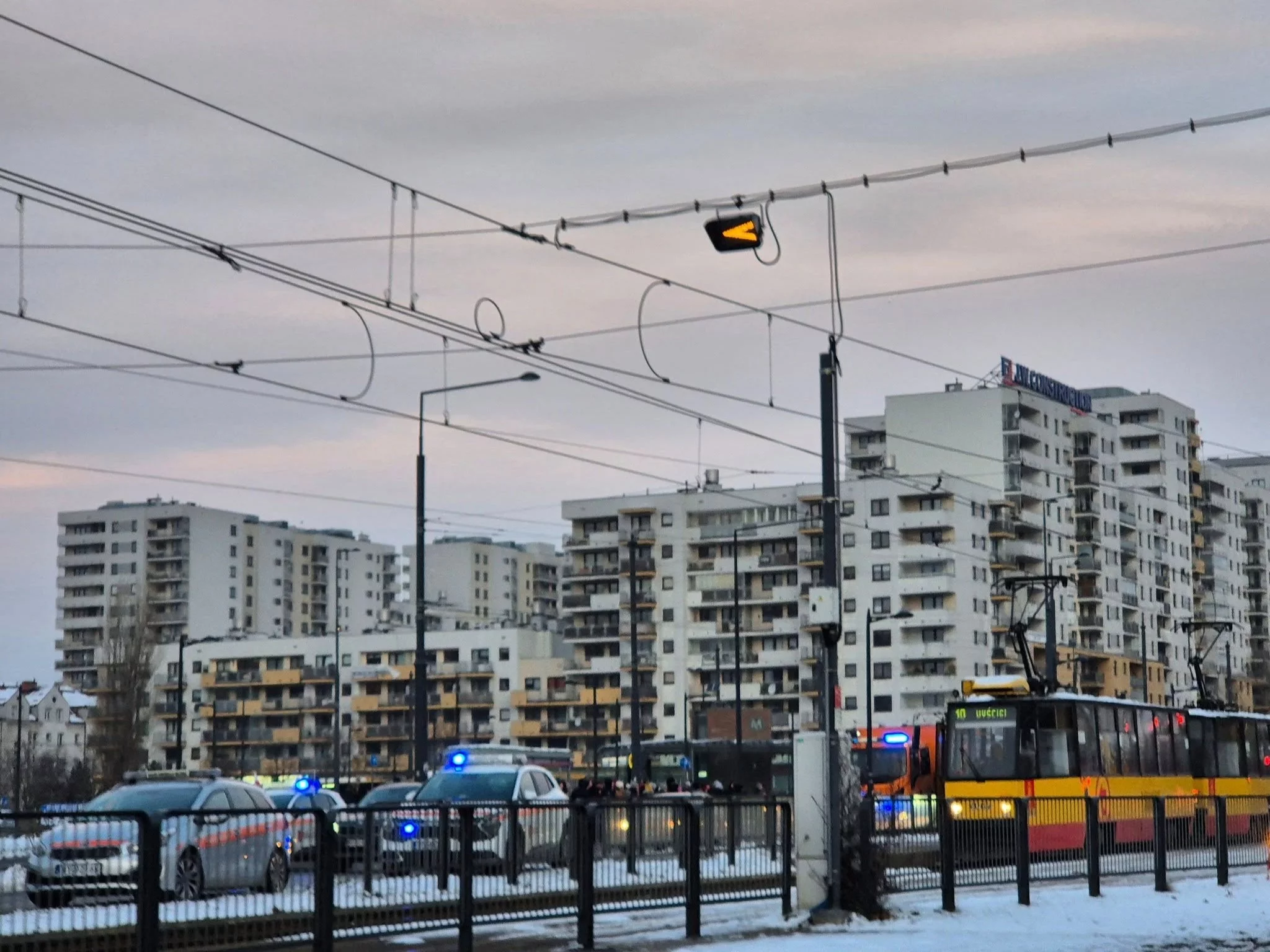 Ogromne utrudnienia w Warszawie. Wszystko przez tramwaje