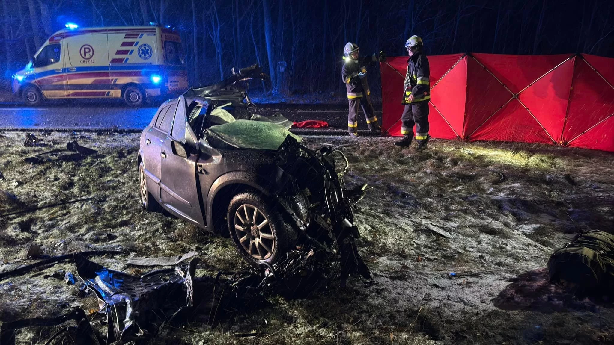 Tragiczny wypadek w Kujawsko-Pomorskim. Nie żyje żołnierz WOT