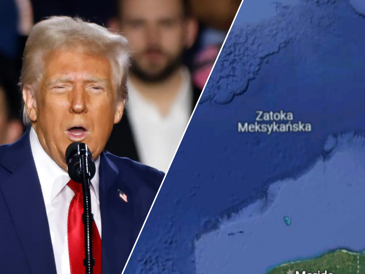 Trump zmienił nazwę Zatoki Meksykańskiej. Google zapowiada „szybką aktualizację” map