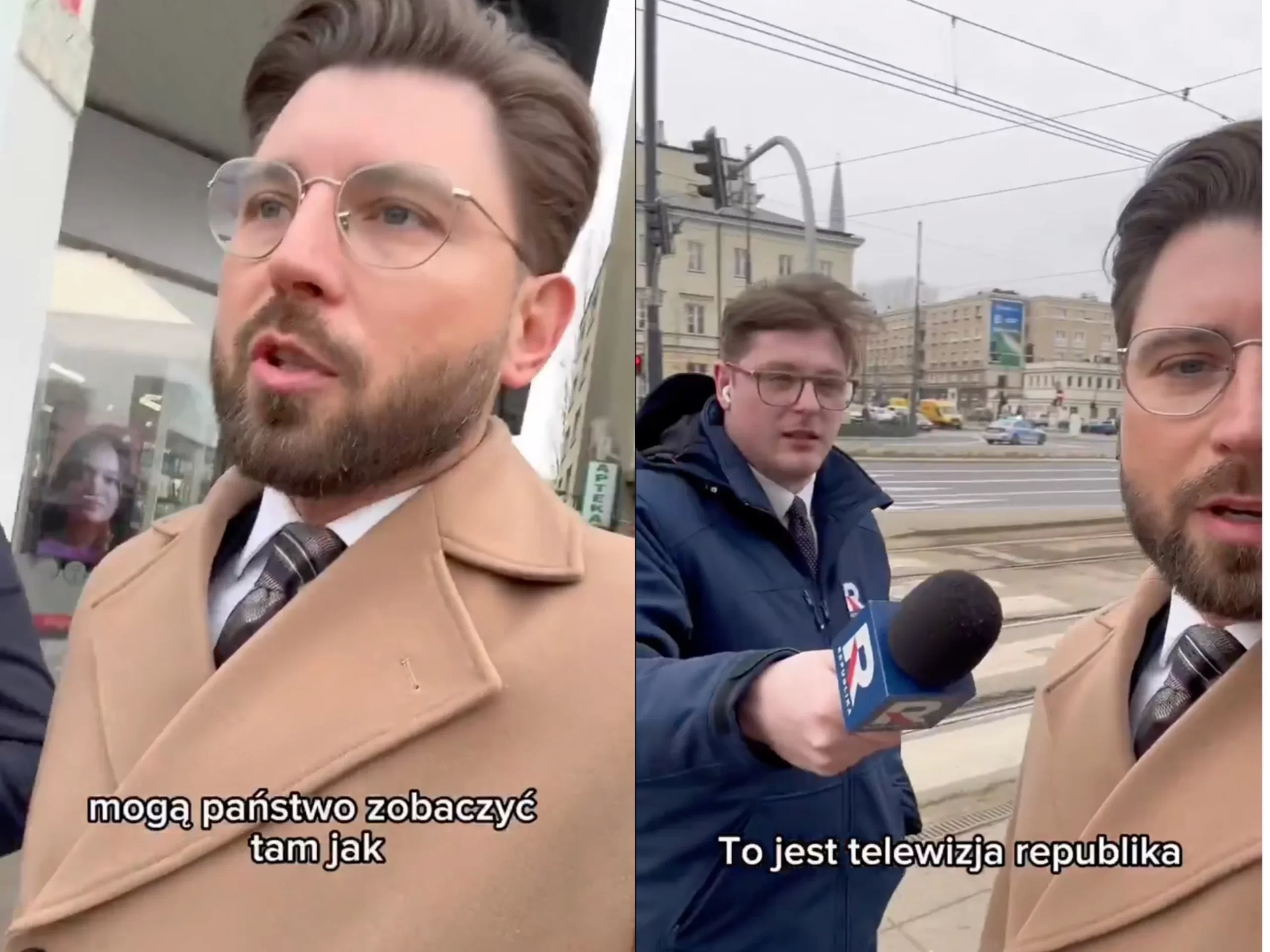 Reporterzy TV Republiki osaczyli dziennikarza TVN24. Pytali o FOZZ, komunistów i Jana Pawła II Reporterzy TV Republiki osaczyli dziennikarza TVN24. Pytali o FOZZ, komunistów i Jana Pawła II