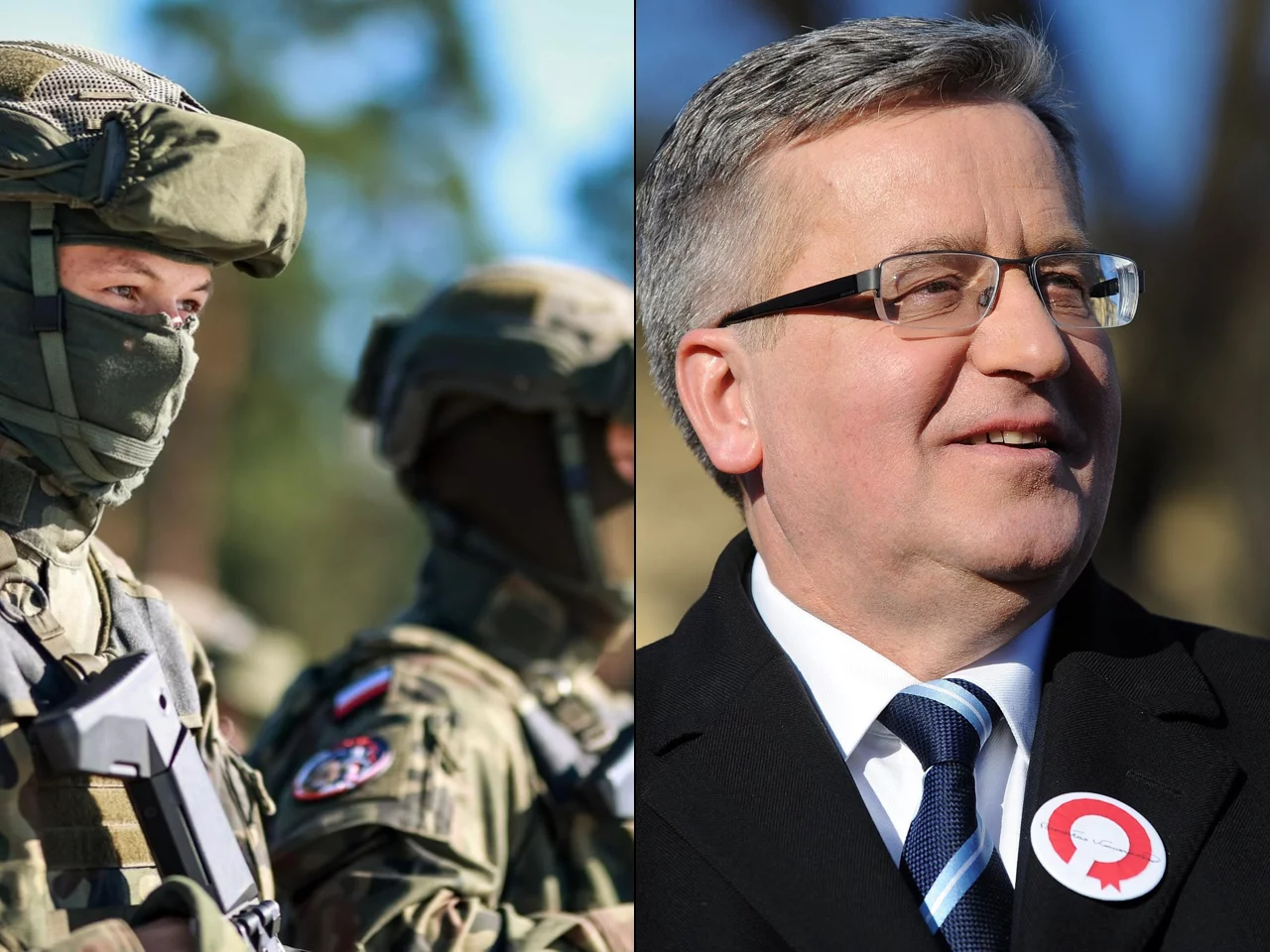 Tusk i Kosiniak-Kamysz kontra Komorowski. Polscy żołnierze w Ukrainie kością niezgody