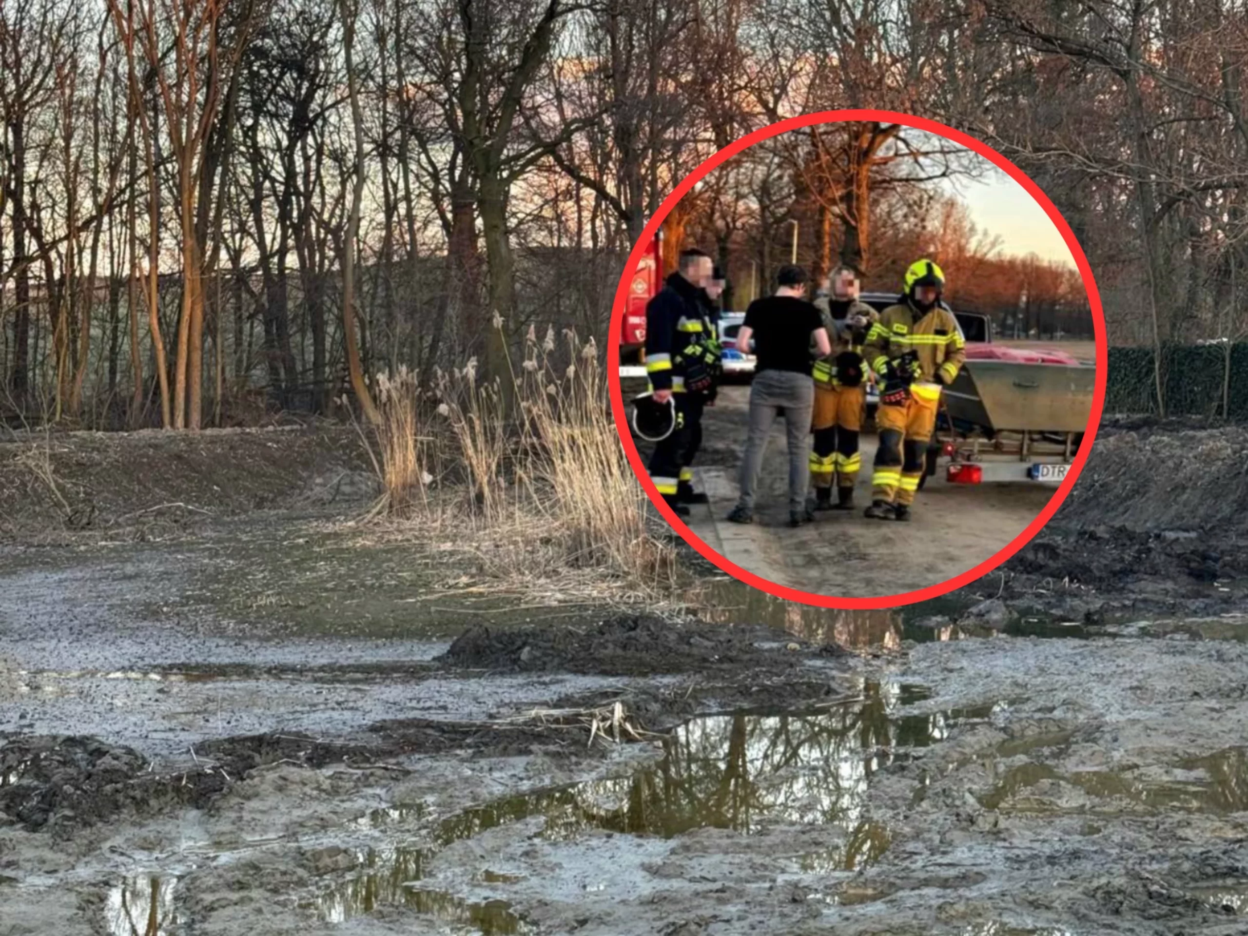 10-latek ugrzązł w mule. Akcja służb pod Trzebnicą