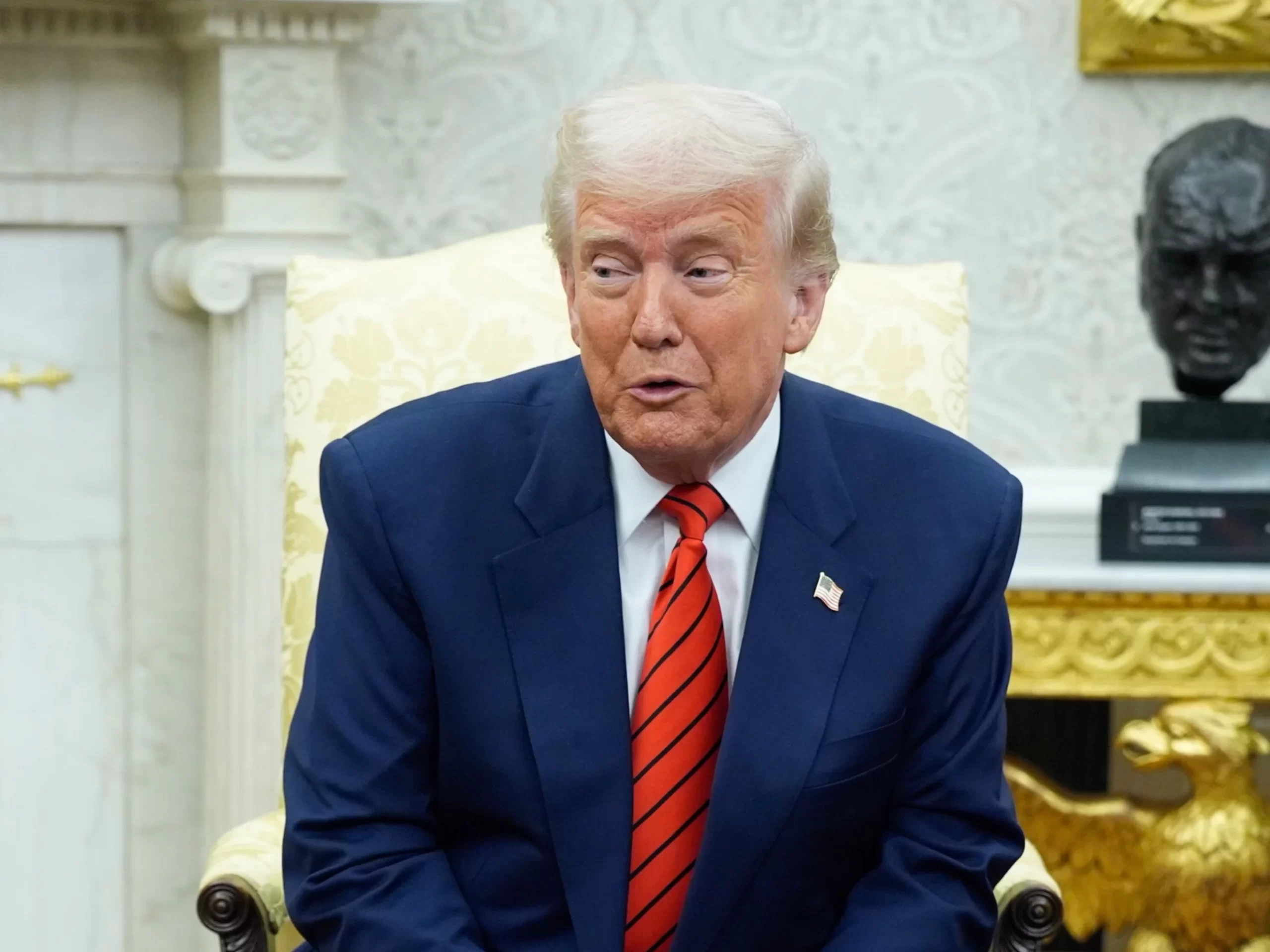 Trump skomentował słowa Putina. „Bardzo obiecujące” Trump skomentował słowa Putina. „Bardzo obiecujące”