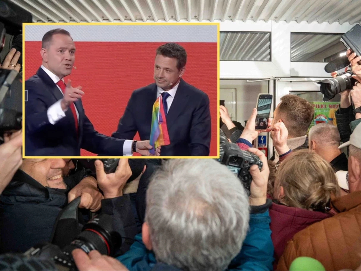 Zaskakujący gest Nawrockiego w Końskich. Tak zareagował Trzaskowski Zaskakujący gest Nawrockiego w Końskich. Tak zareagował Trzaskowski