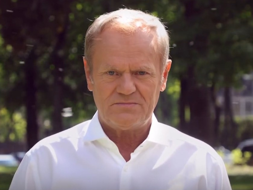 Donald Tusk w spocie wyborczym. „Dziś startuje wyścig” Donald Tusk w spocie wyborczym. „Dziś startuje wyścig”
