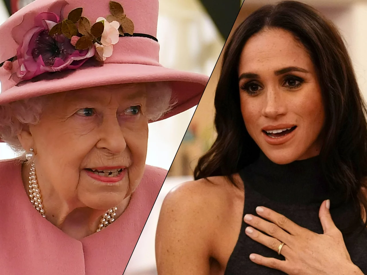 Meghan Markle miała konflikt z królową Elżbietą II? Na jaw wyciekły nieznane fakty Meghan Markle miała konflikt z królową Elżbietą II? Na jaw wyciekły nieznane fakty