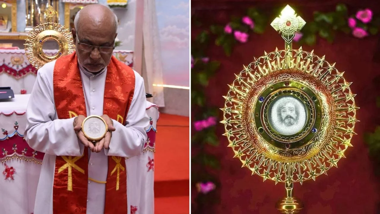 Twarz Jezusa Chrystusa w hostii. Watykan uznał cud eucharystyczny Twarz Jezusa Chrystusa w hostii. Watykan uznał cud eucharystyczny