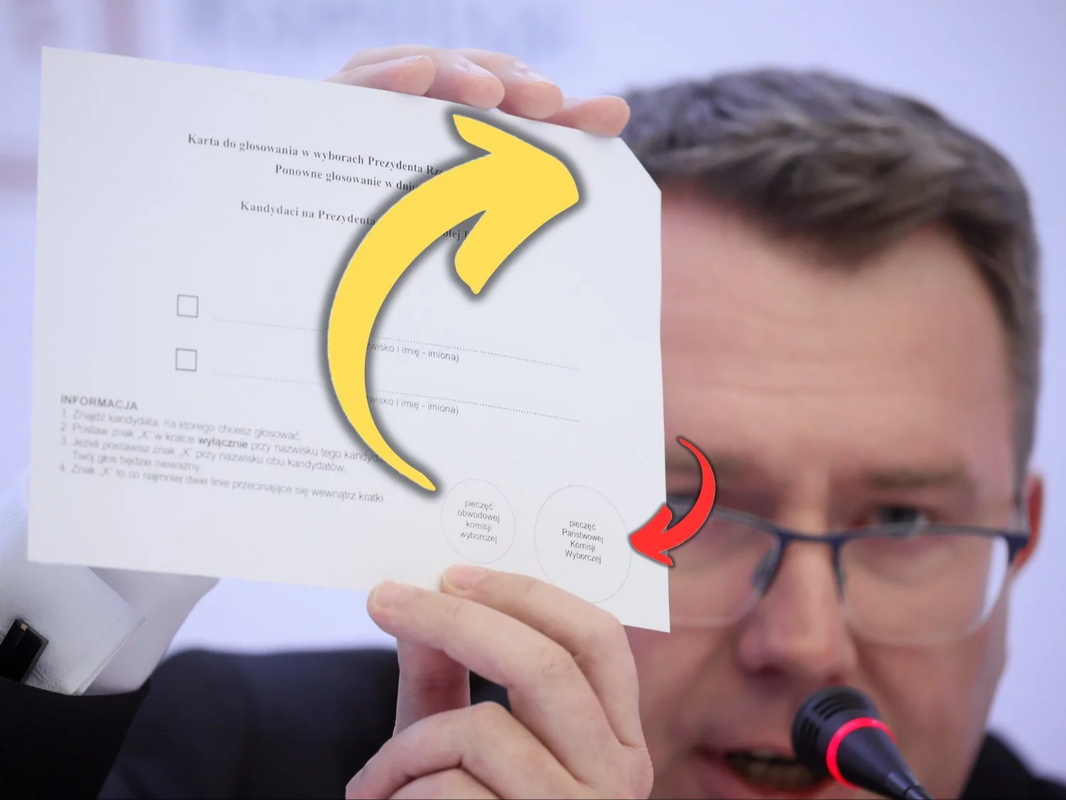 Ucięty róg na karcie do głosowania. To oznacza jedno, PKW tłumaczy Ucięty róg na karcie do głosowania. To oznacza jedno, PKW tłumaczy