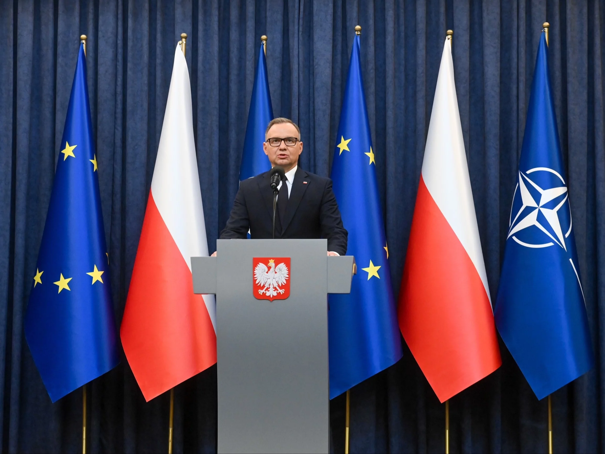 Andrzej Duda podsumował posiedzenie RBN. Wspomniał o szczególnym gościu. „Precedens” Andrzej Duda podsumował posiedzenie RBN. Wspomniał o szczególnym gościu. „Precedens”