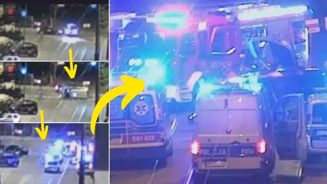 Auto na boku, funkcjonariusze Straży Miejskiej w szpitalu. Kierowca Golfa miał 1,5 promila Auto na boku, funkcjonariusze Straży Miejskiej w szpitalu. Kierowca Golfa miał 1,5 promila