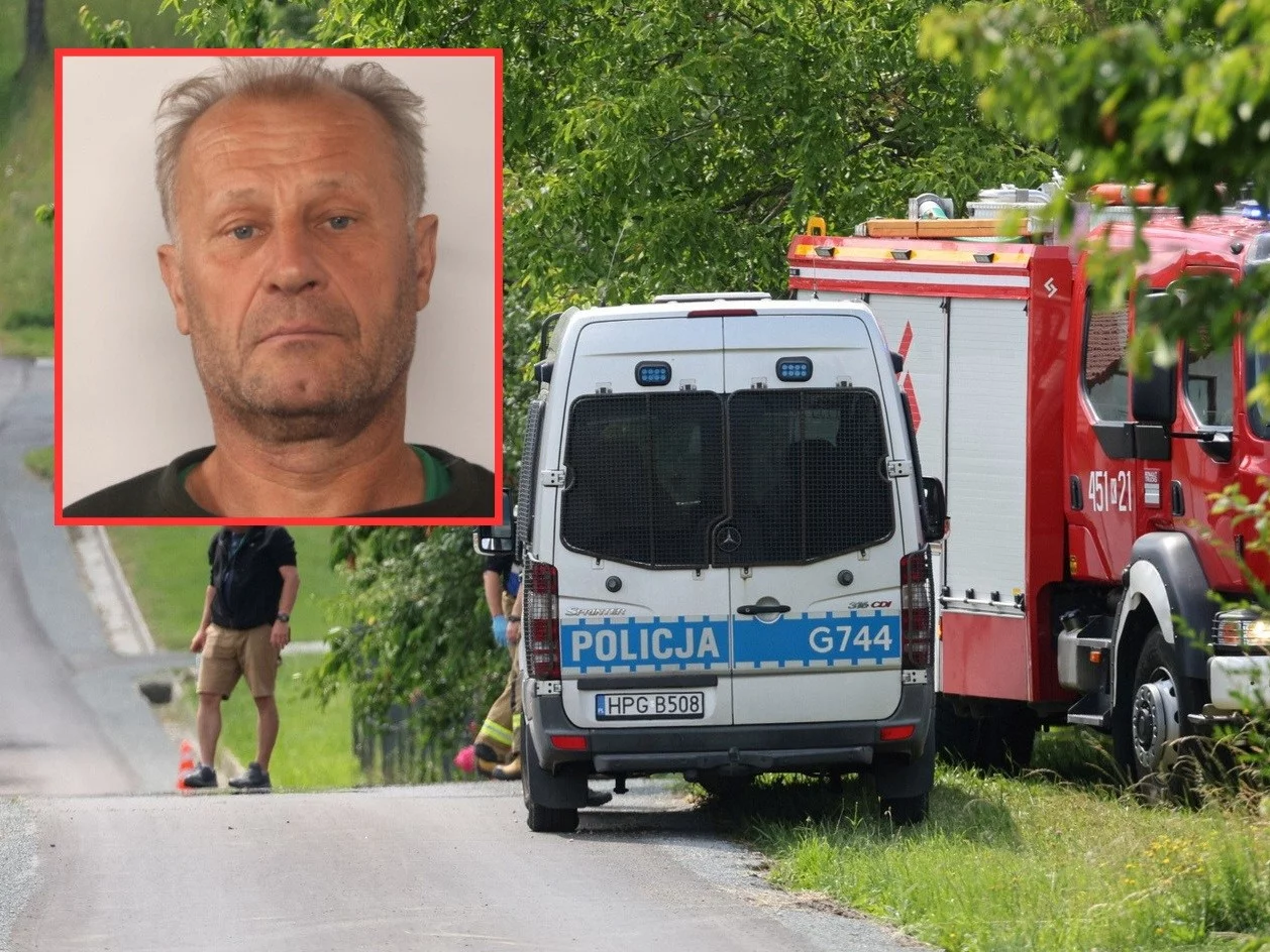 Obława za Tadeuszem Dudą. Mężczyzny szuka 200 policjantów Obława za Tadeuszem Dudą. Mężczyzny szuka 200 policjantów