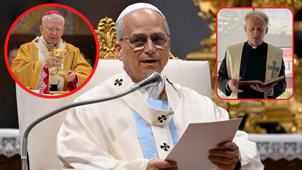 Papież interweniuje ws. polskiego proboszcza. W tle abp Marek Jędraszewski
