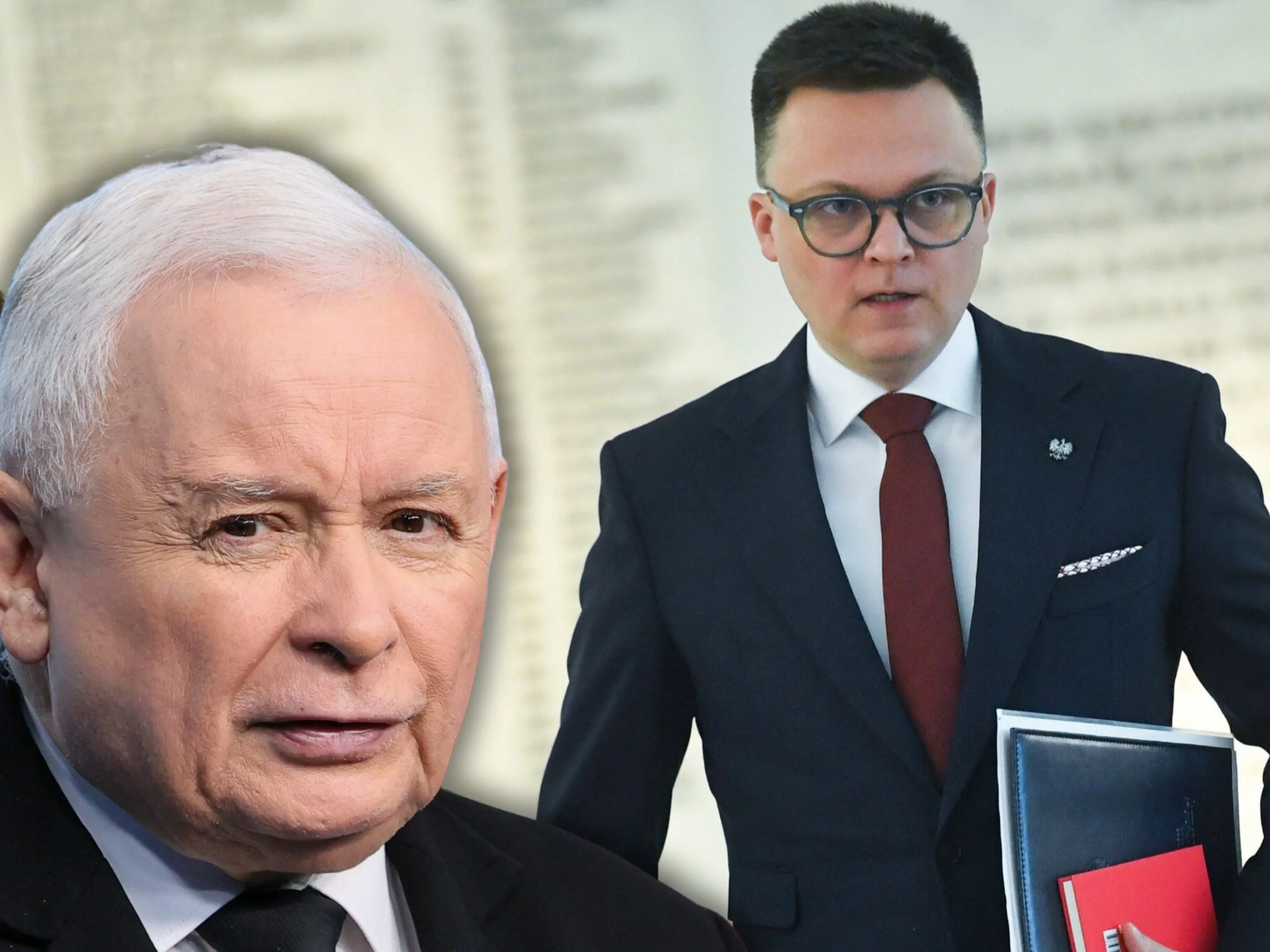 Hołownia rozmawiał z Kaczyńskim. Burza w SOP po nocnym spotkaniu