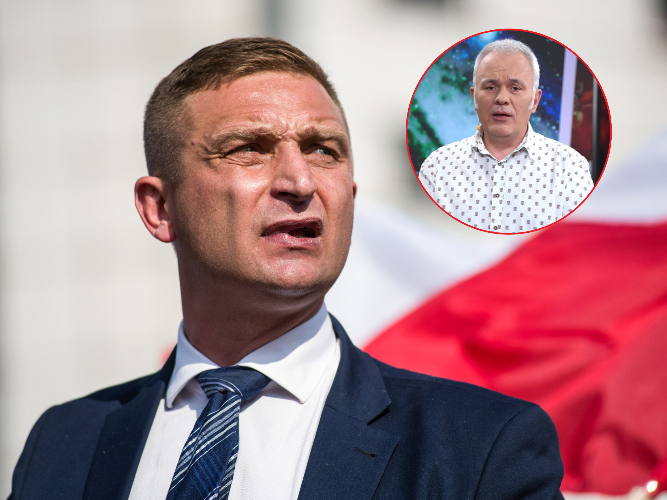 Mazurek nie wytrzymał. Wymowna reakcja na słowa Bąkiewicza Mazurek nie wytrzymał. Wymowna reakcja na słowa Bąkiewicza