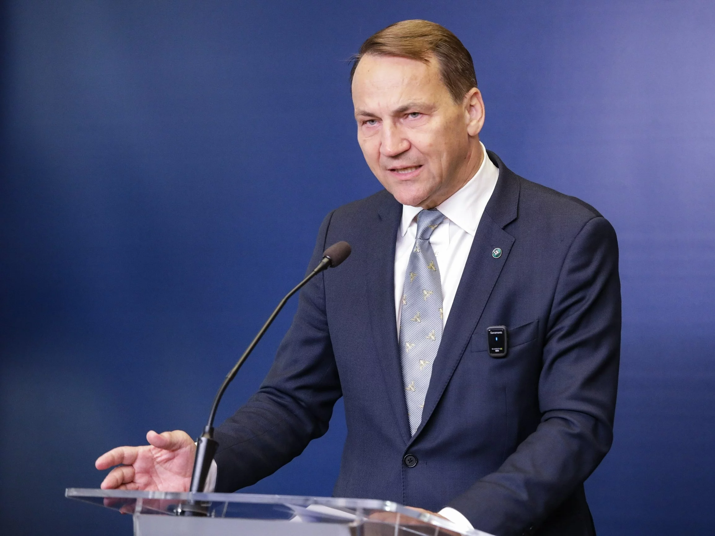 Zmasowany atak Rosji na Kijów. Sikorski: Ucierpiał budynek naszej ambasady Zmasowany atak Rosji na Kijów. Sikorski: Ucierpiał budynek naszej ambasady
