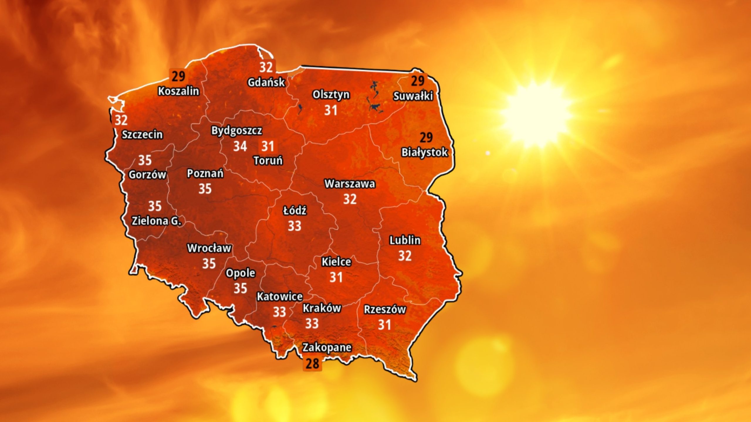 Gorący zwrot w pogodzie. Do Polski wracają afrykańskie upały Gorący zwrot w pogodzie. Do Polski wracają afrykańskie upały
