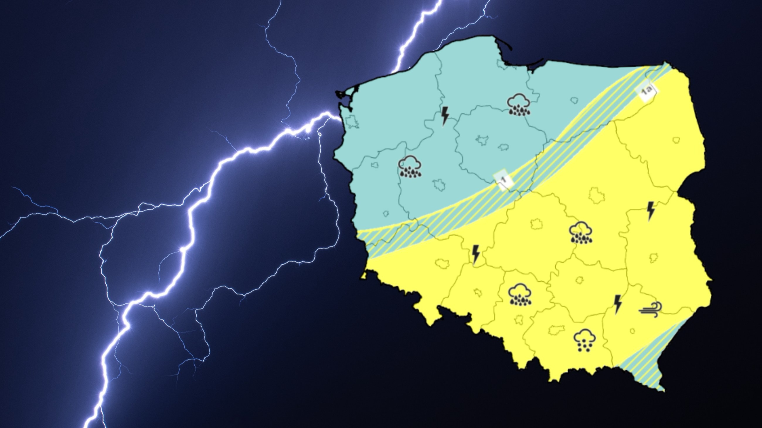 Gwałtowne burze i tropikalny skwar. W tych częściach Polski pogoda szaleje