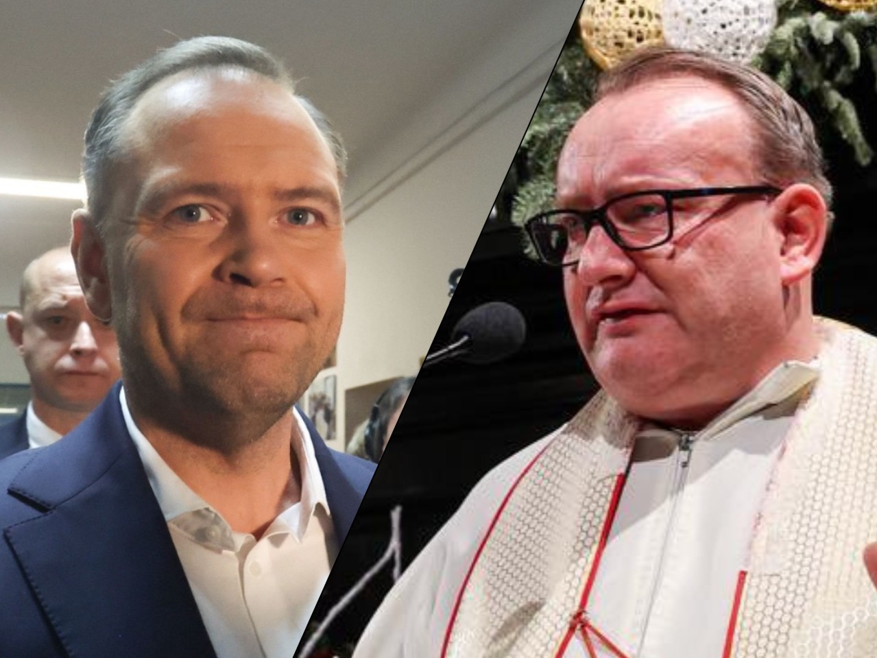 Oto kapelan Karola Nawrockiego. Środkowy palec, związki z kibolami i polityczne ataki Oto kapelan Karola Nawrockiego. Środkowy palec, związki z kibolami i polityczne ataki