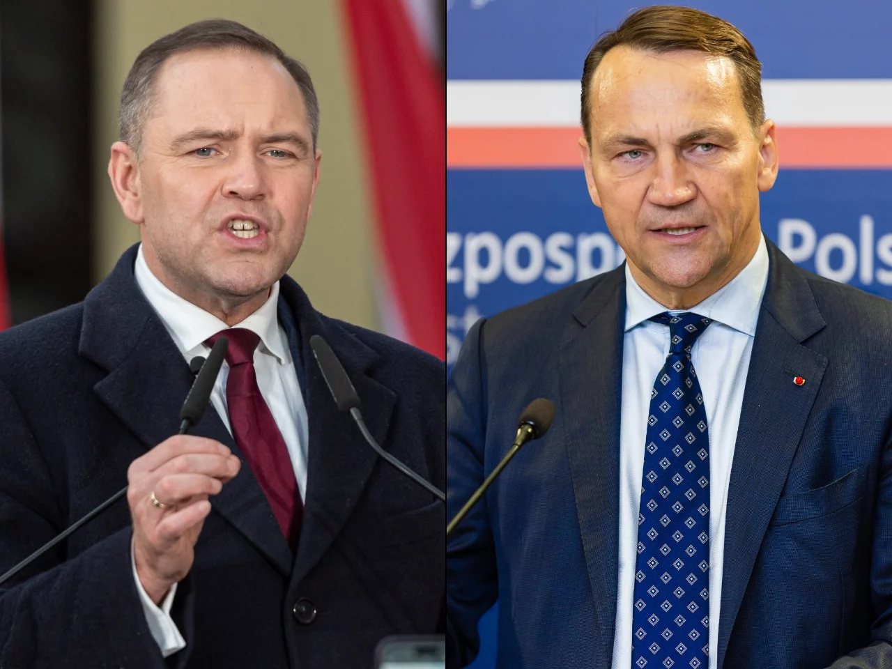 Rozmowy w USA bez udziału Polski. Sikorski i Nawrocki wskazują winnych